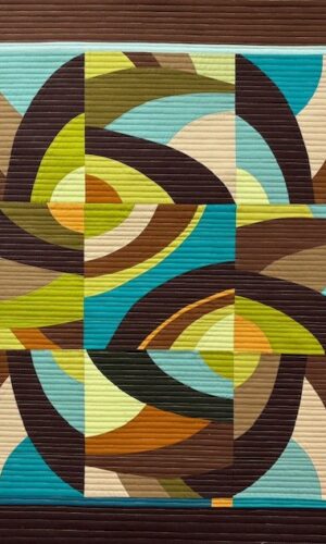 Avocado Swirl   22" x 22"